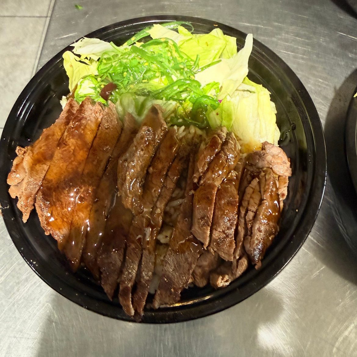 Beef Teriyaki Bowl.