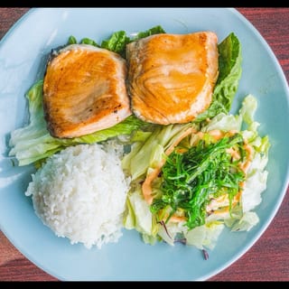 Salmon Teriyaki Plate
