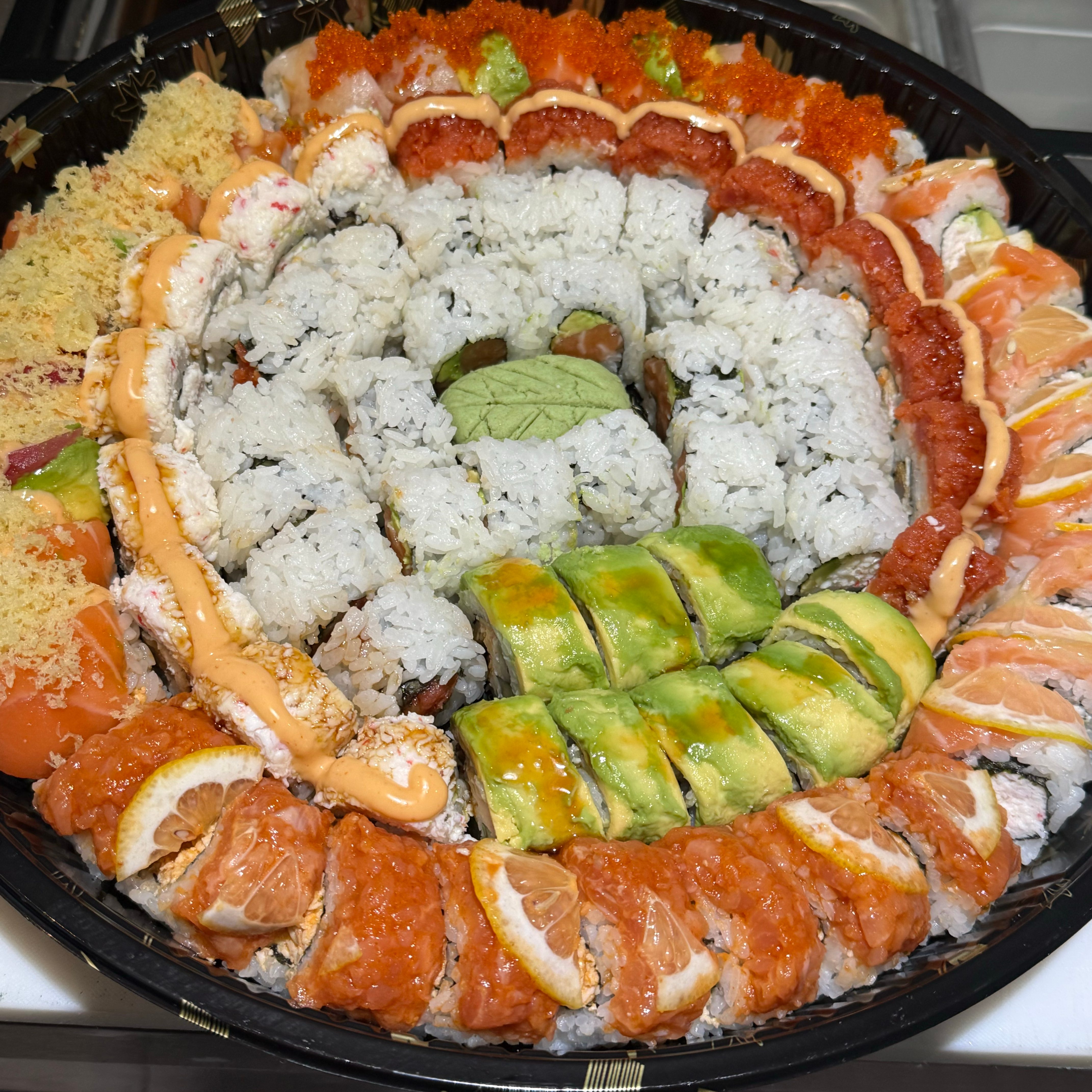 Specialty Maki Platter.