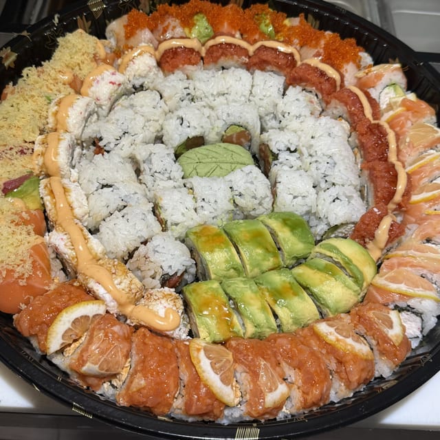 Specialty Maki Platter.
