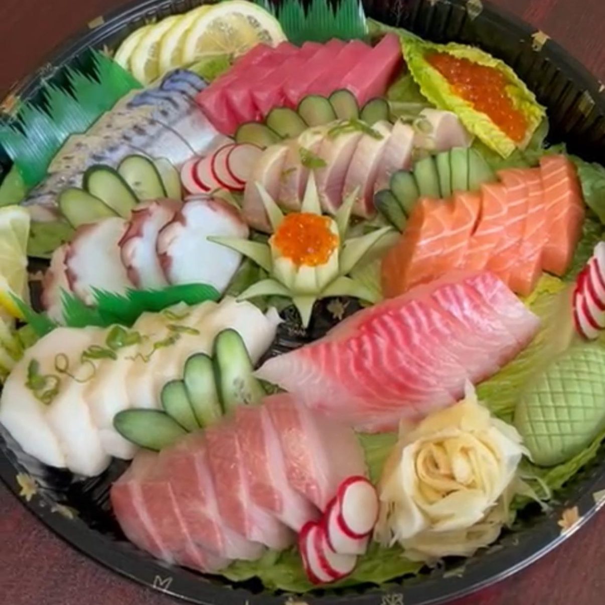 Sashimi Tray.
