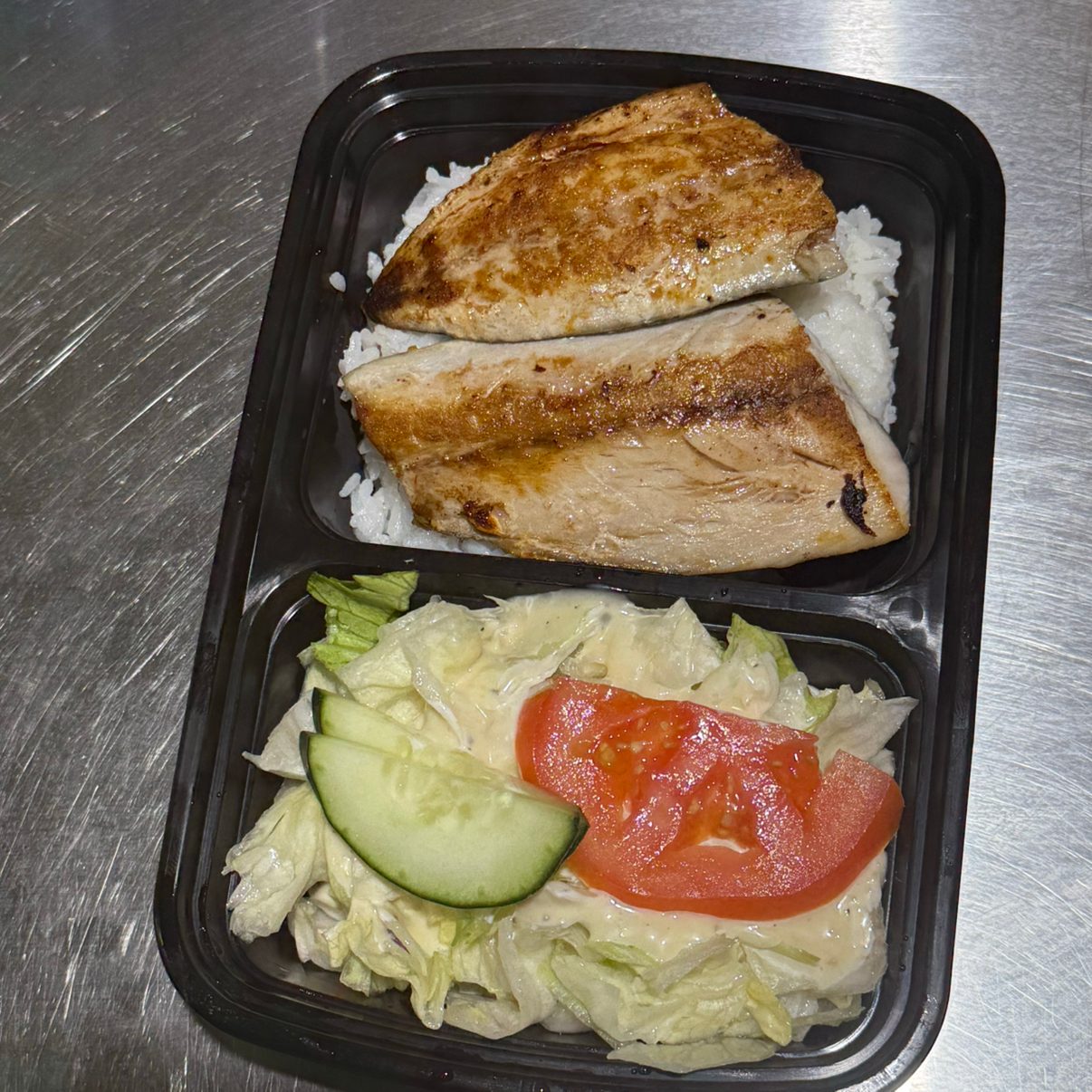 Saba Shioyaki Plate.