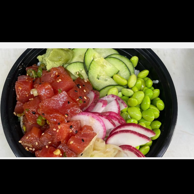 Explore our poke bowl selection