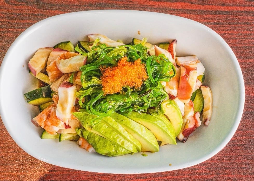 Tako Sunomono Salad.