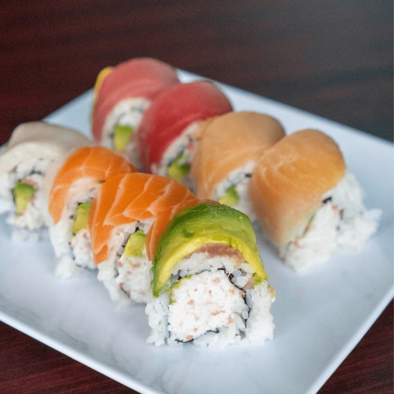 Delicious Rainbow Roll Options