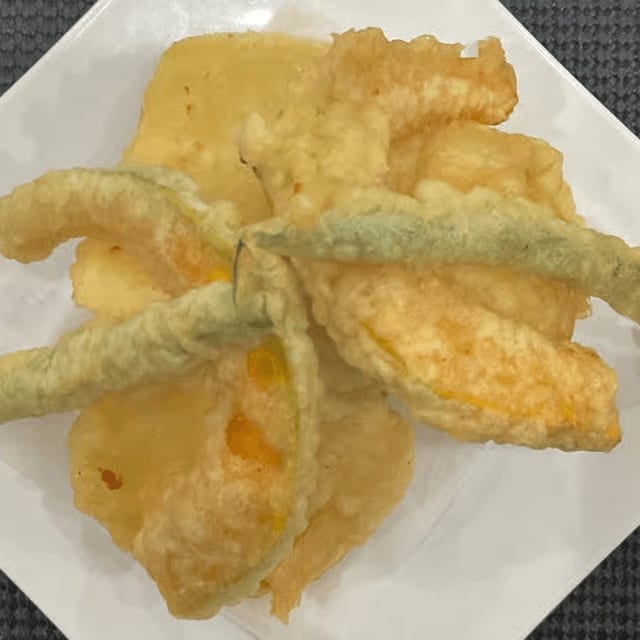 Vegetable Tempura Appetizer.