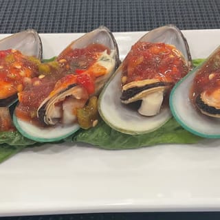 Spicy Green Mussels