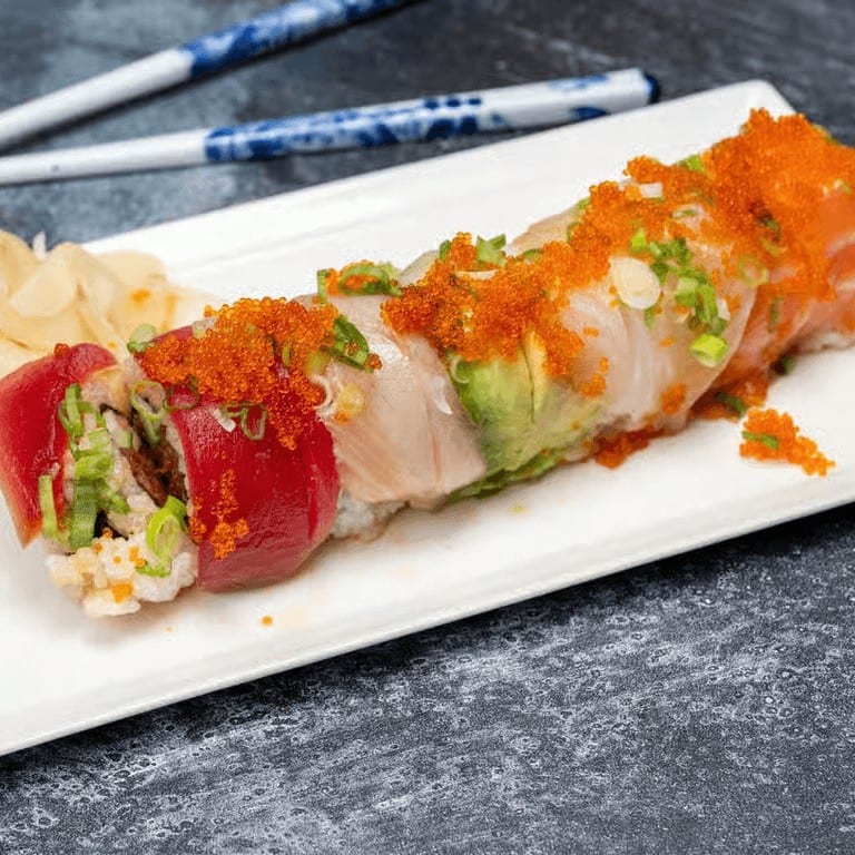 Delicious Rainbow Roll Experience