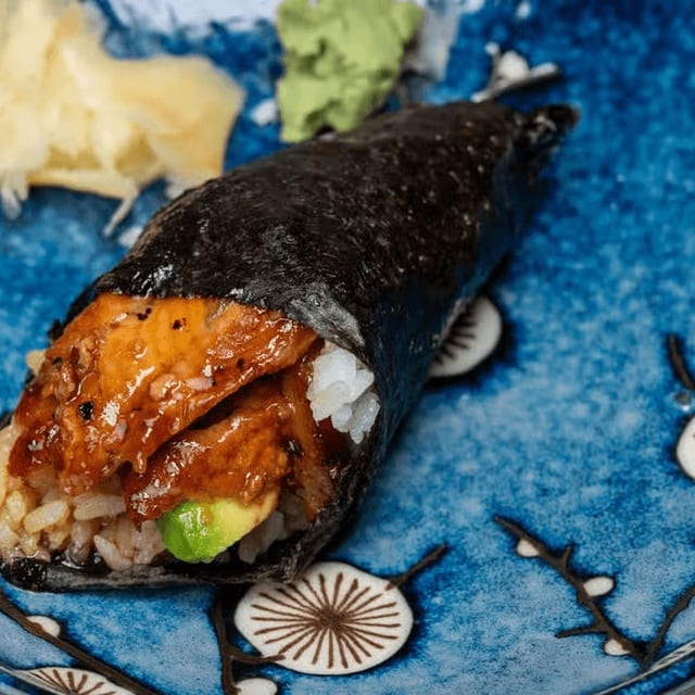 Unagi Hand Roll.
