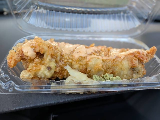 Crispy Dragon Roll.