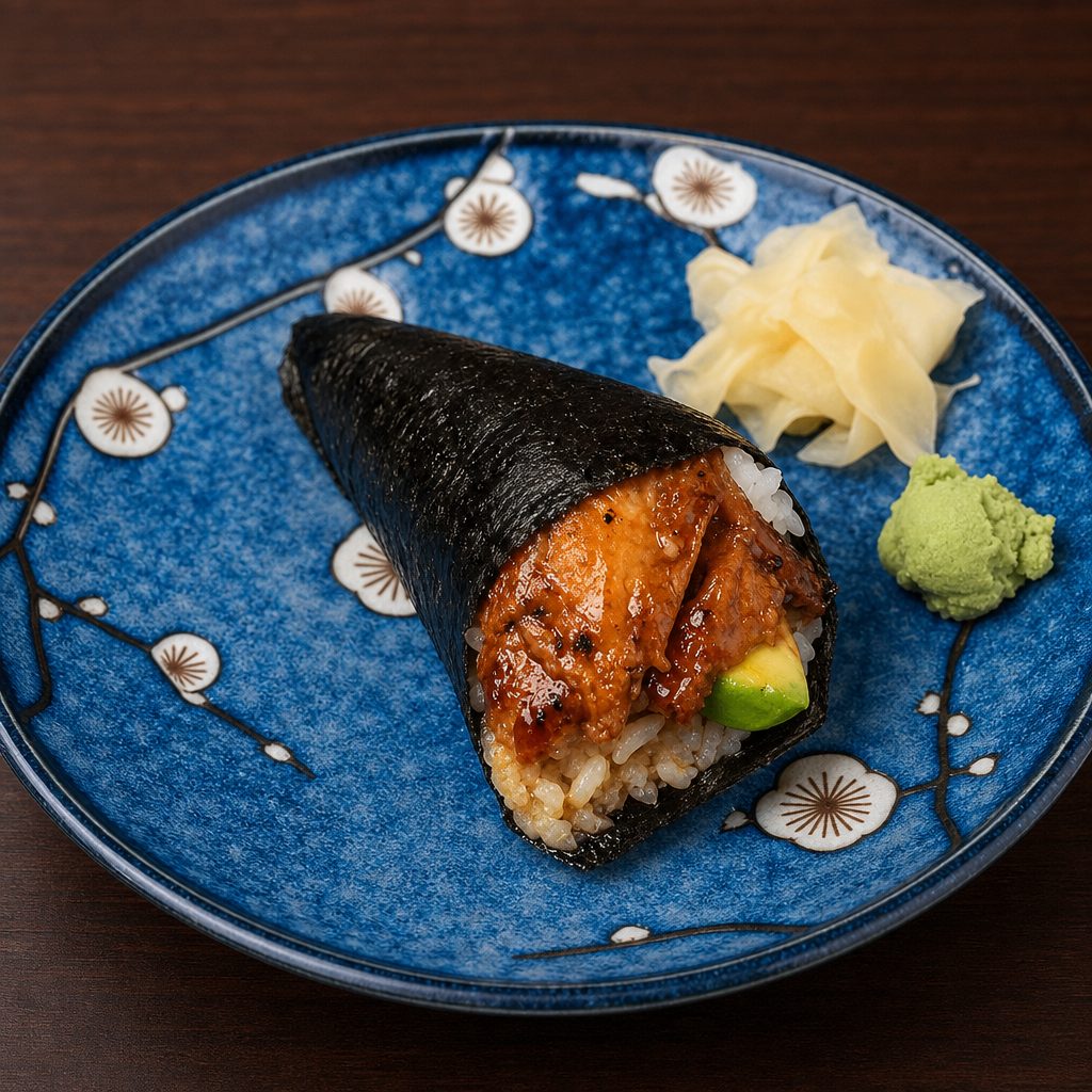 Unagi Hand Roll.