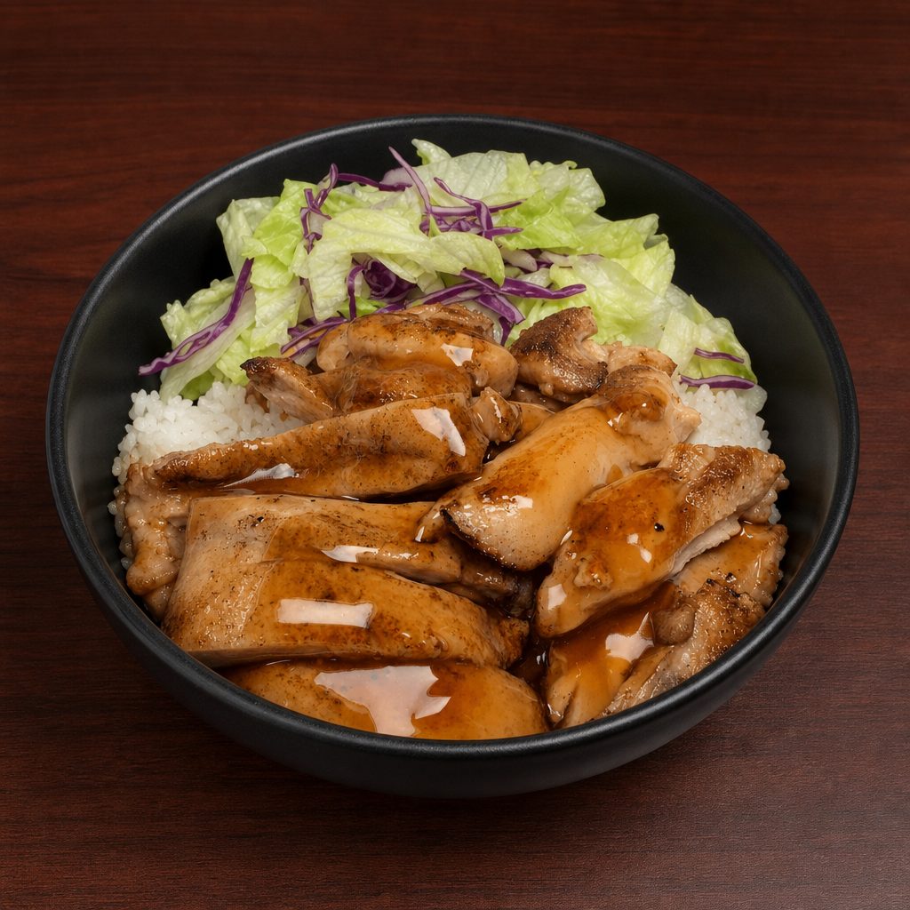 Chicken Teriyaki Plate.