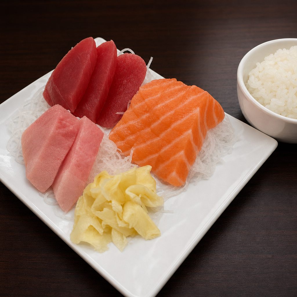 Sashimi Plate.