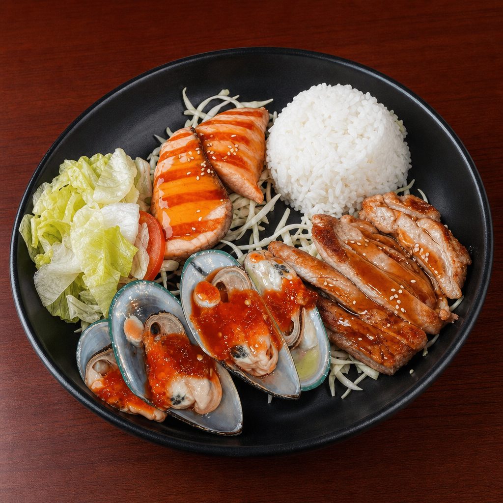 3 Item Bento Box.