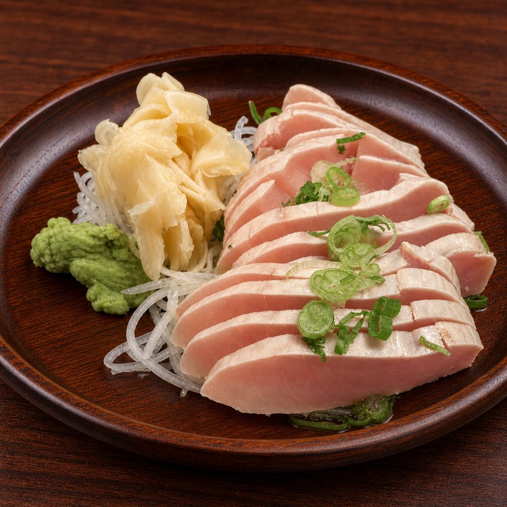 Shiro Maguro Sashimi.