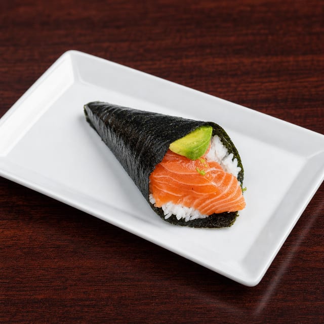 Sake Hand Roll.