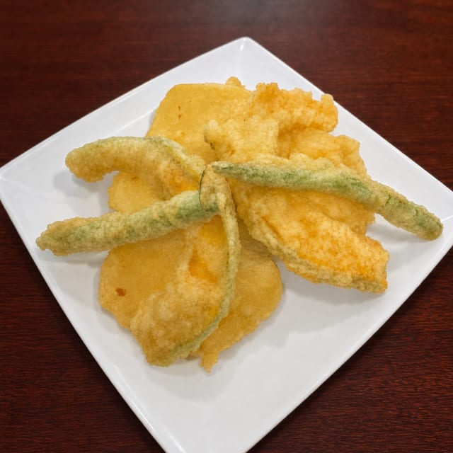 Vegetable Tempura Appetizer.