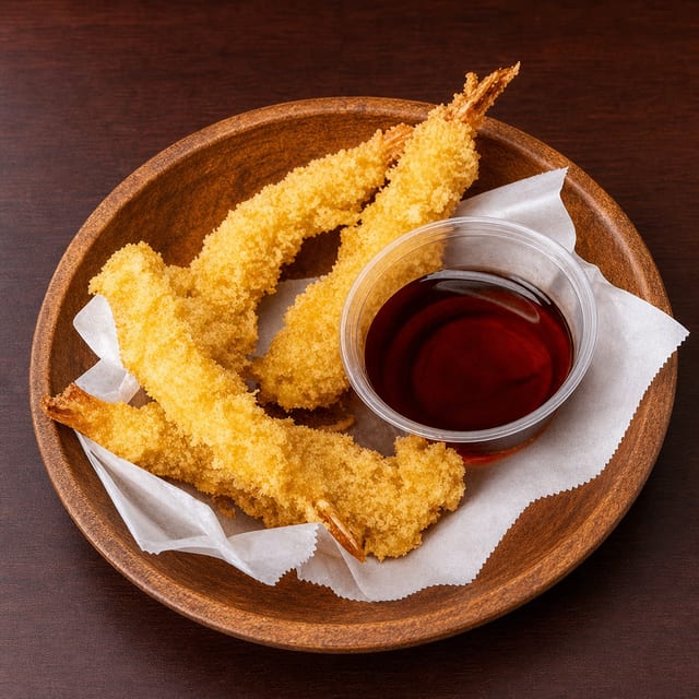 Shrimp Tempura Appetizer.