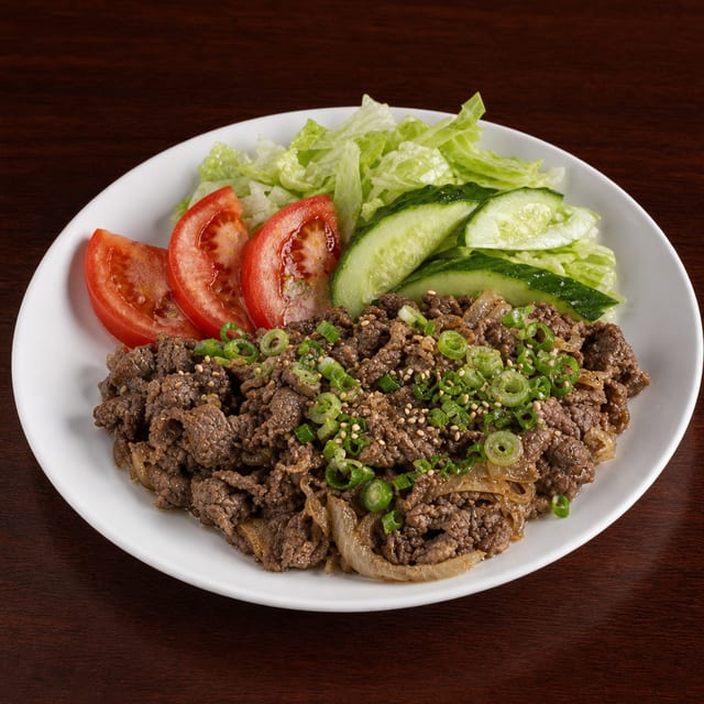 Beef Bulgogi Plate.