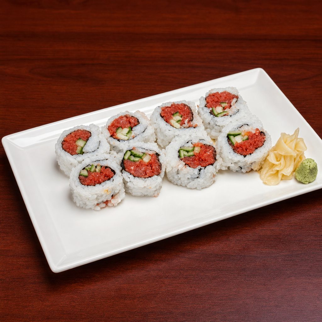 Spicy Tuna Roll (8 Pieces).
