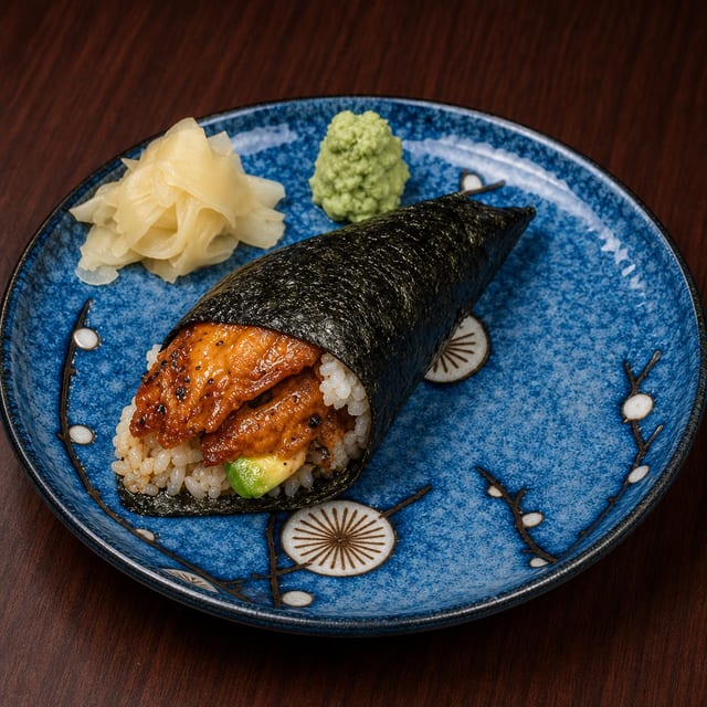 Unagi Hand Roll.