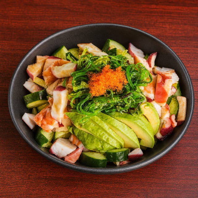 Tako Sunomono Salad.