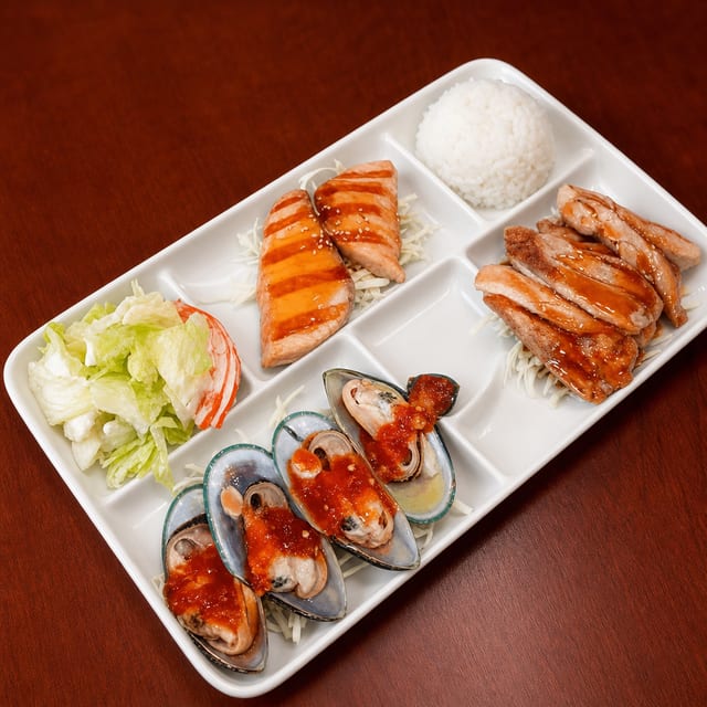3 Item Bento Box.