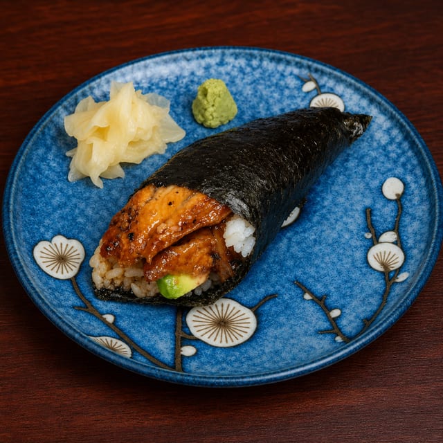 Unagi Hand Roll.