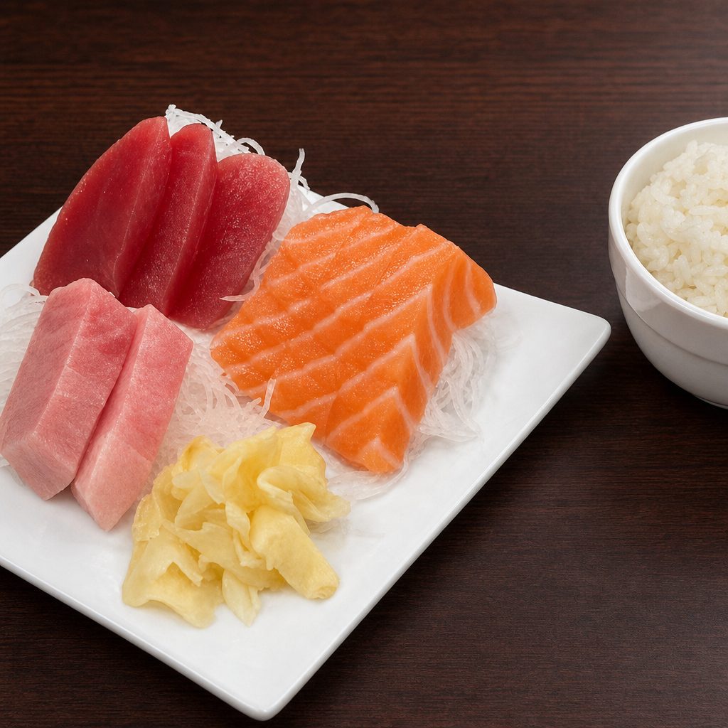 Sashimi Plate.