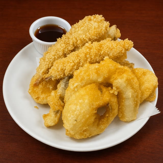 Mixed Tempura Appetizer.