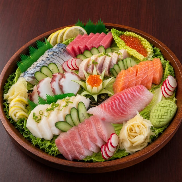 Sashimi Tray.