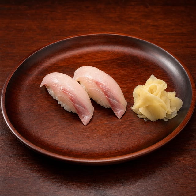 Hamachi Nigiri.