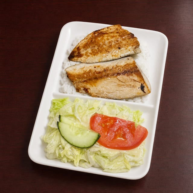 Saba Shioyaki Plate.