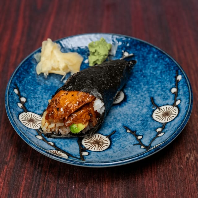 Unagi Hand Roll.