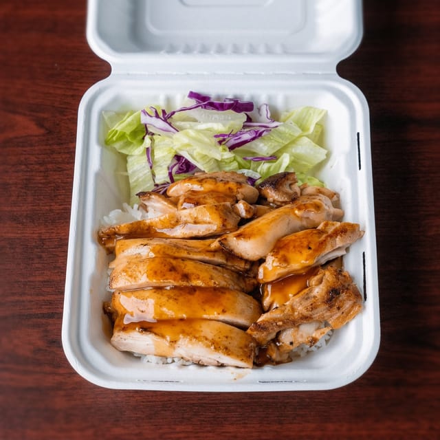 Chicken Teriyaki Plate.
