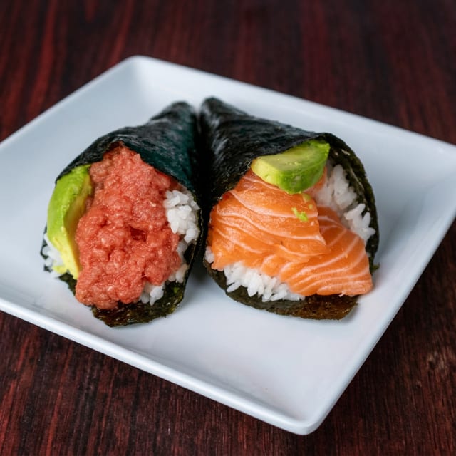 Shrimp Tempura Hand Roll.
