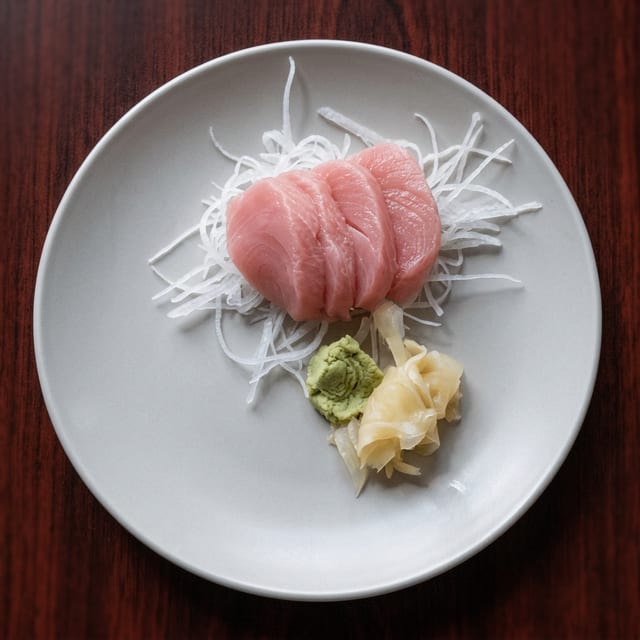Hamachi Hand Roll.