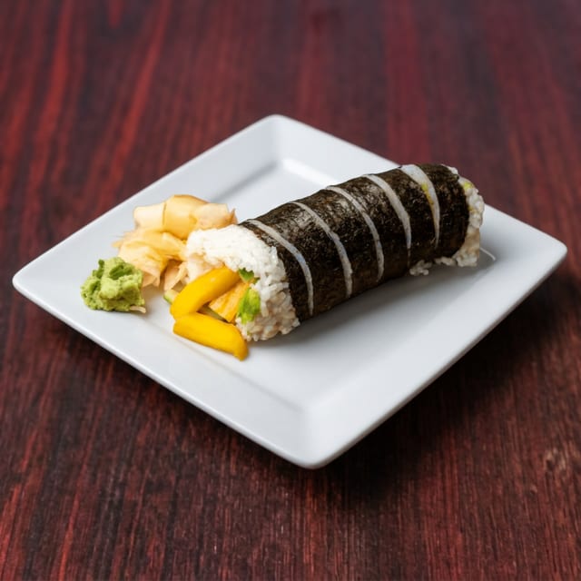 Veggie Mango Roll.