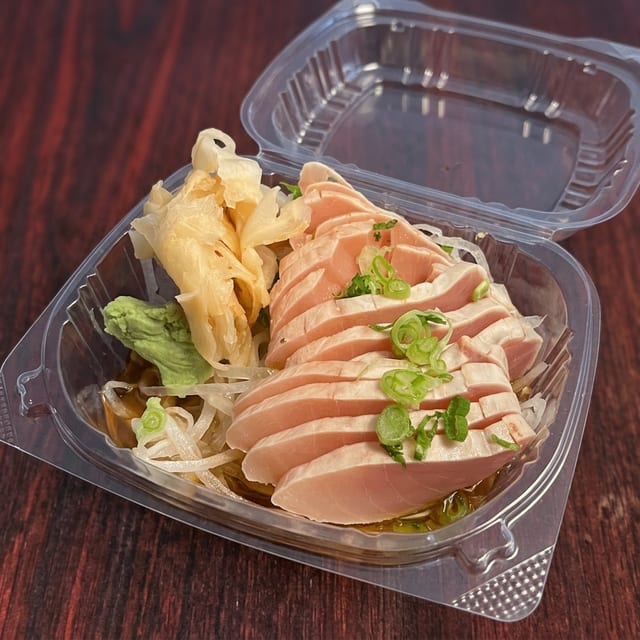 Shiro Maguro Sashimi.