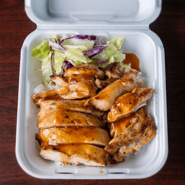 Chicken Teriyaki Plate.