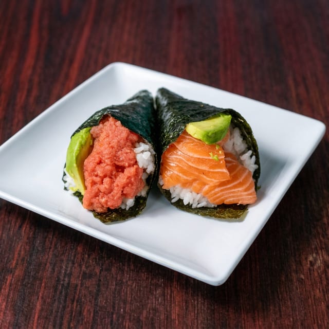 Spicy California Hand Roll.