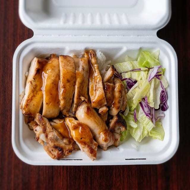 Chicken Teriyaki Plate.