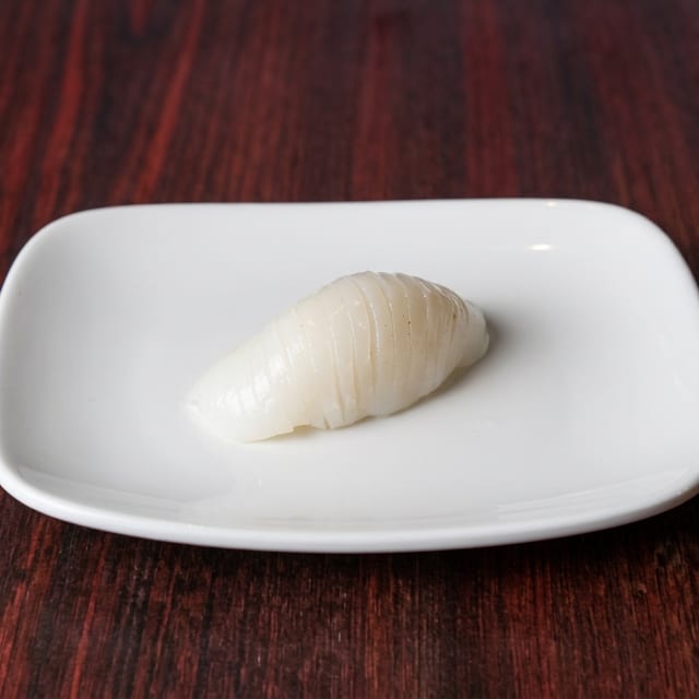 Ika (Squid) Nigiri.