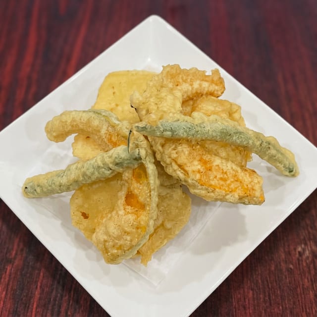 Vegetable Tempura Appetizer.