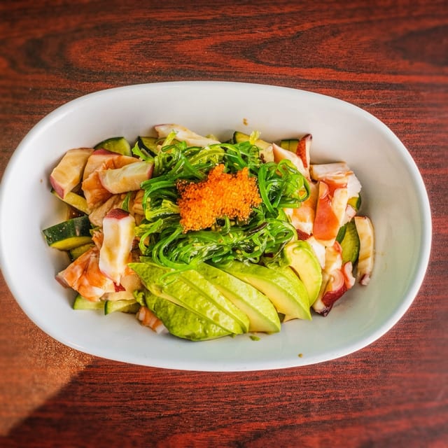 Tako Sunomono Salad.
