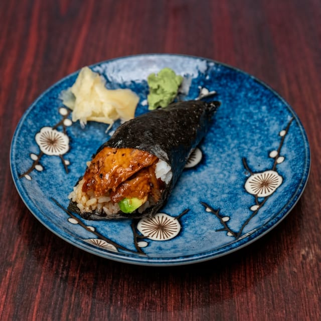 Unagi Hand Roll.