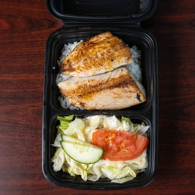 Saba Shioyaki Plate.