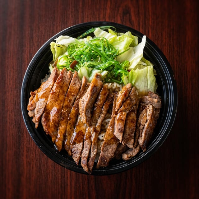 Beef Teriyaki Bowl.