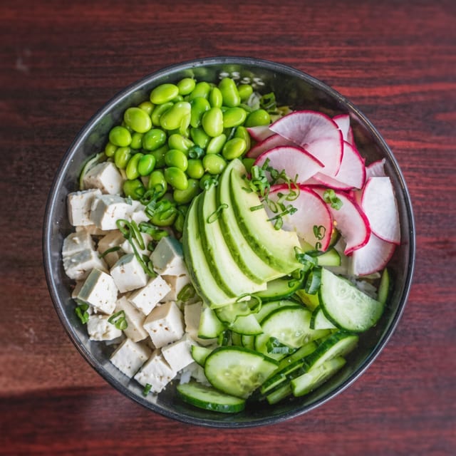 Veggie Poke Bowl.